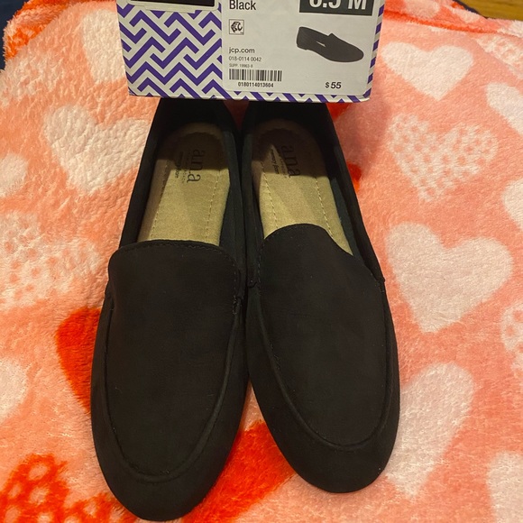 A.N.A black casual flats. - Picture 1 of 3